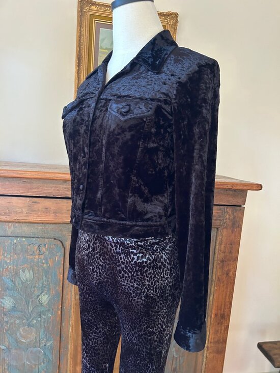 Betsey Johnson Jackets & Blazers - 90s Vintage Betsey Johnson Cropped Jacket Top